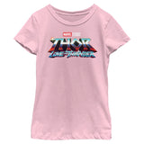 Girl's Marvel Thunder Logo T-Shirt