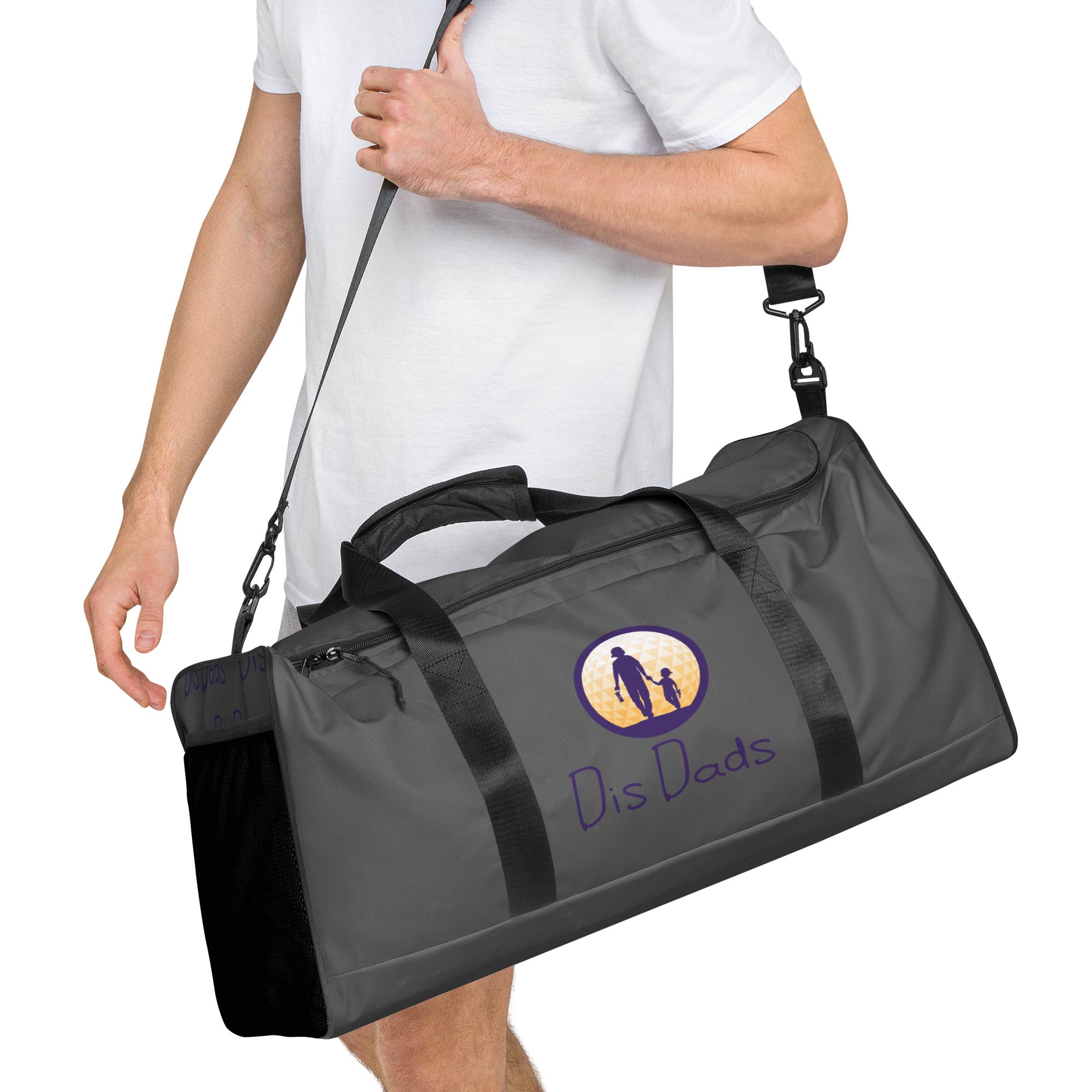 Dis Dads Adventure Duffle Bag | Spacious & Comfortable (Dark Grey)