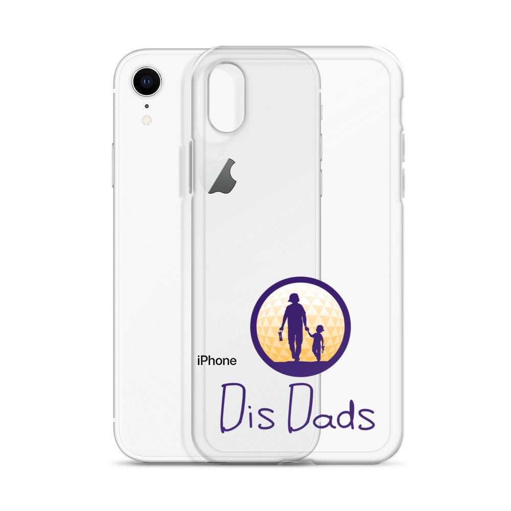 Dis Dads Clear iPhone Case | Durable & Sleek