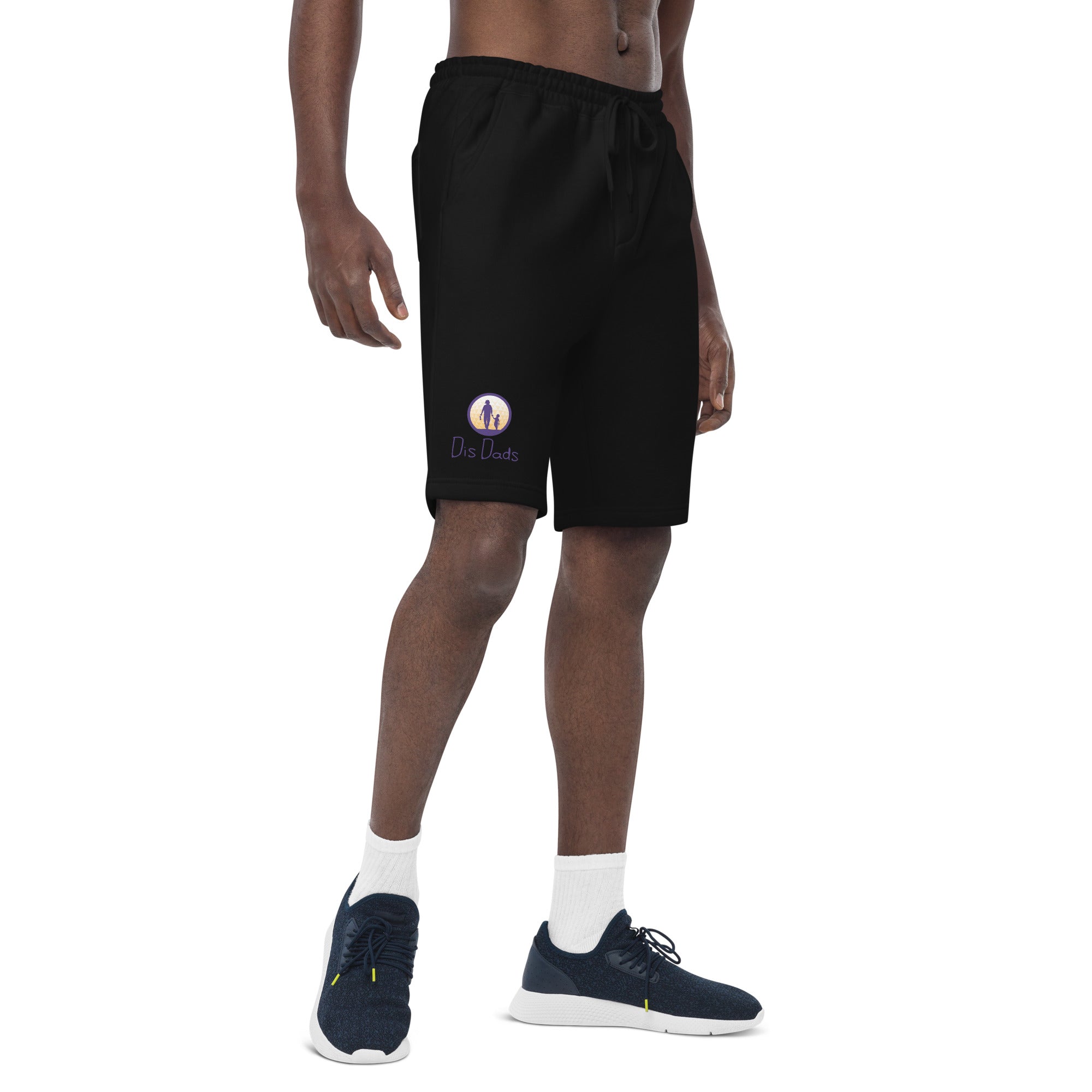 Dis Dads Men’s Fleece Shorts | Soft & Comfy for Lounging or Outings