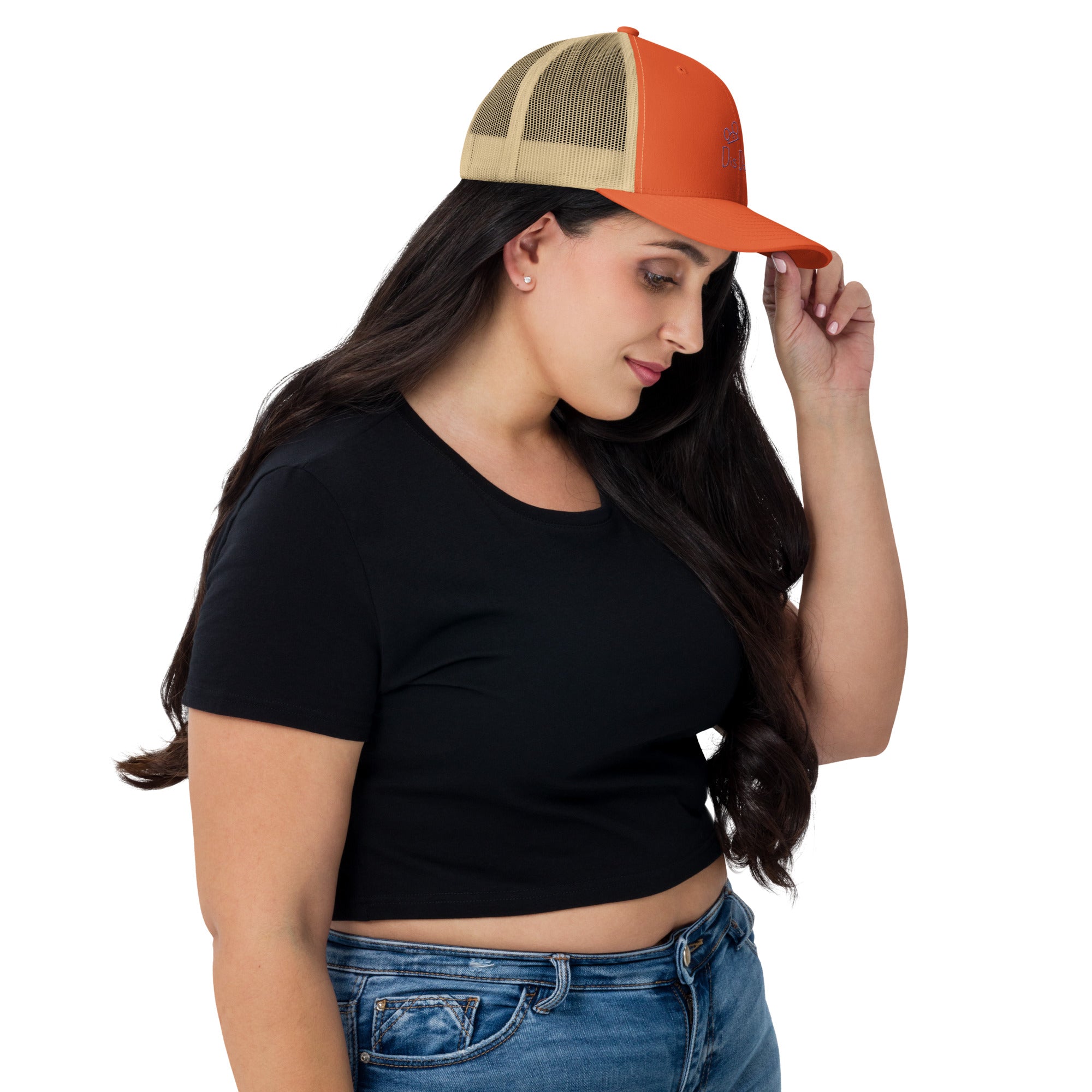 Dis Dads Magic Ears Embroidered Trucker Cap | Cool & Comfortable
