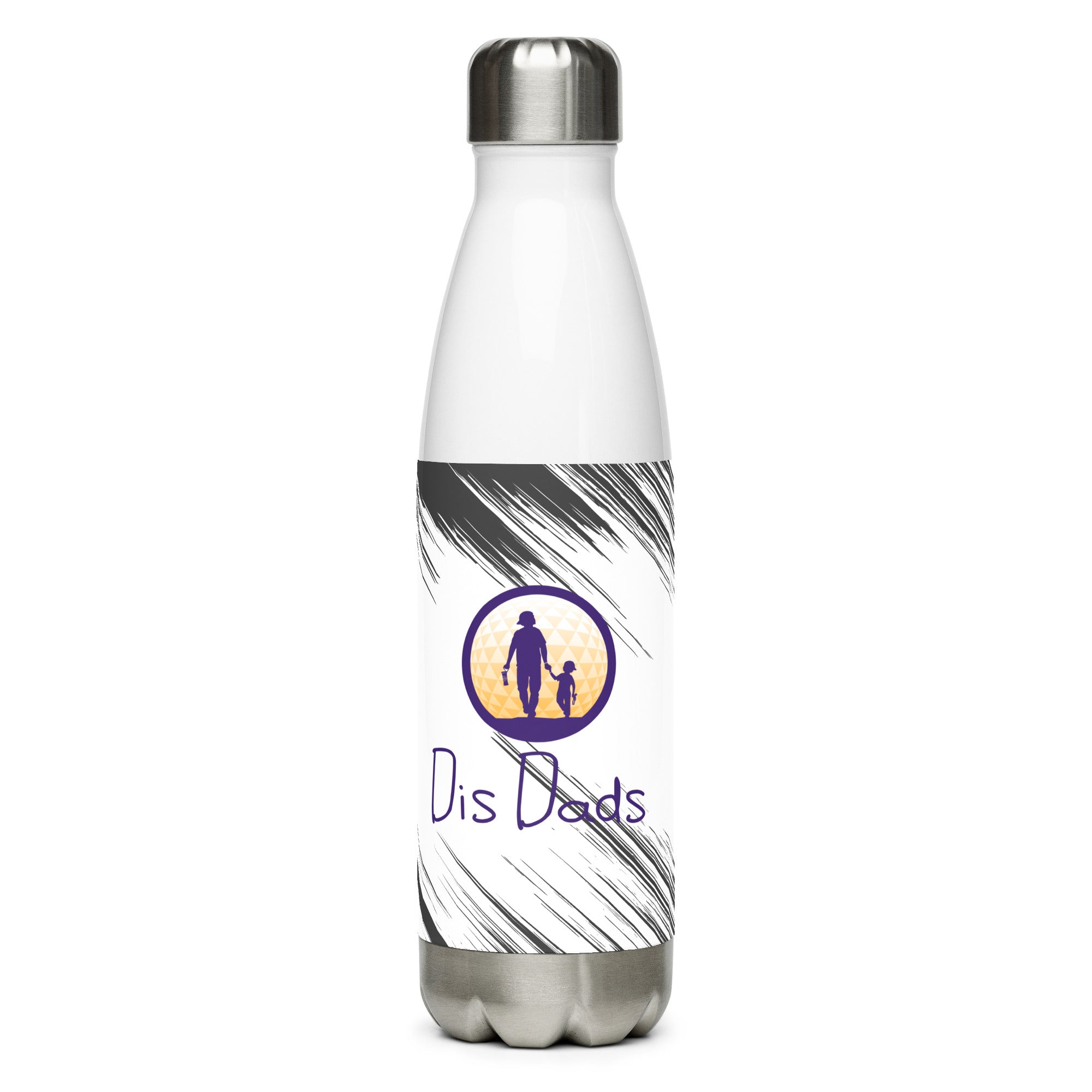 Dis Dads Stainless Steel Water Bottle | Leak-Proof & Durable