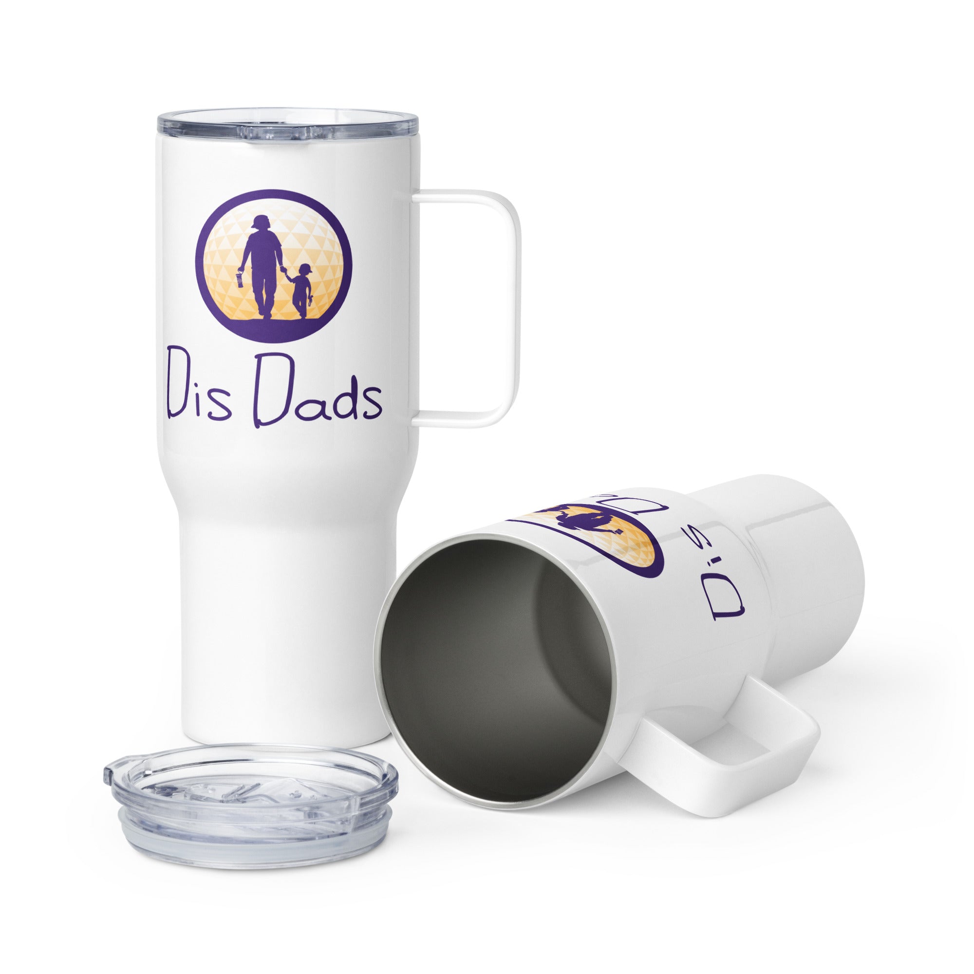 Dis Dads Spill Proof Travel Mug With Handle