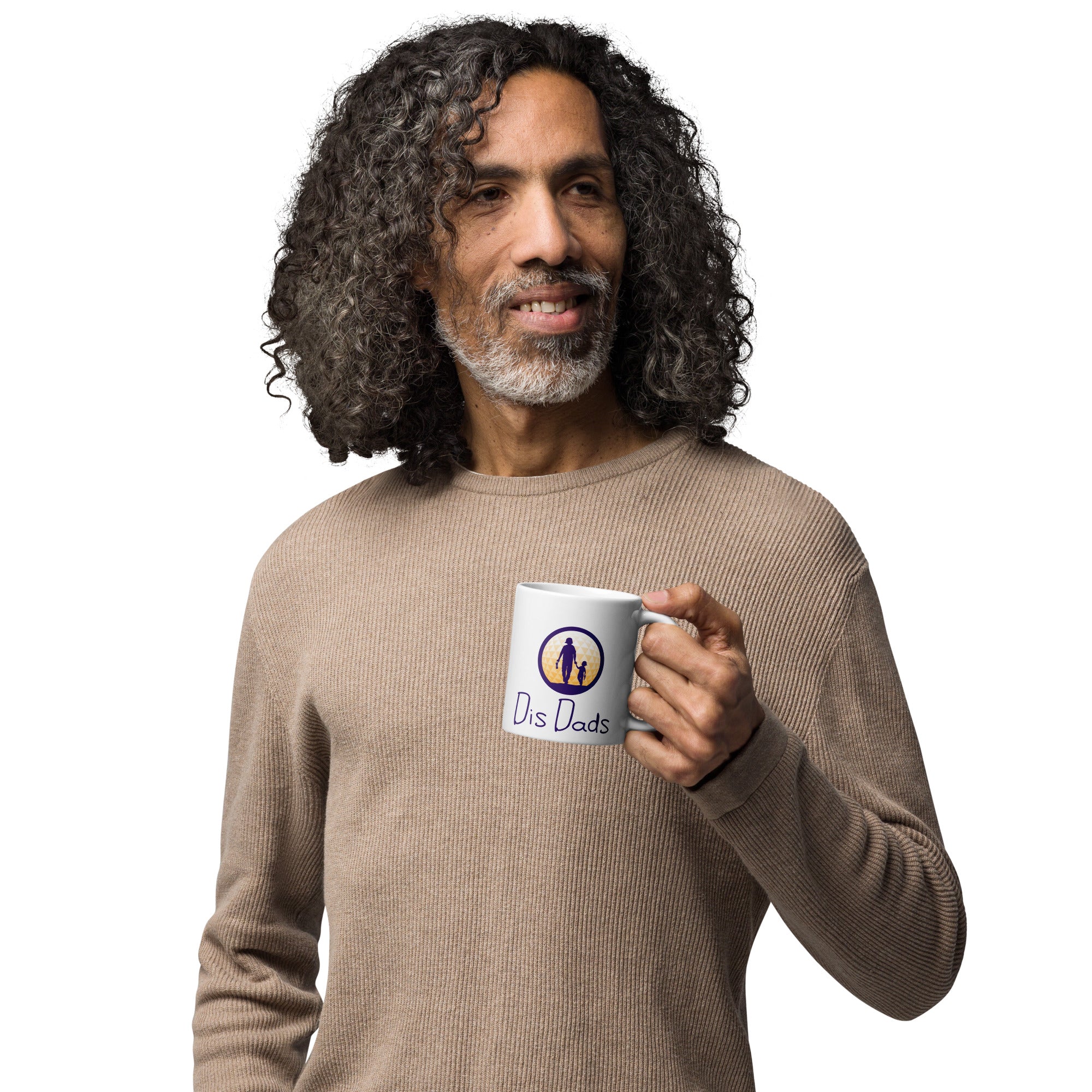 Dis Dads White Glossy Mug | Disney Dad Pride