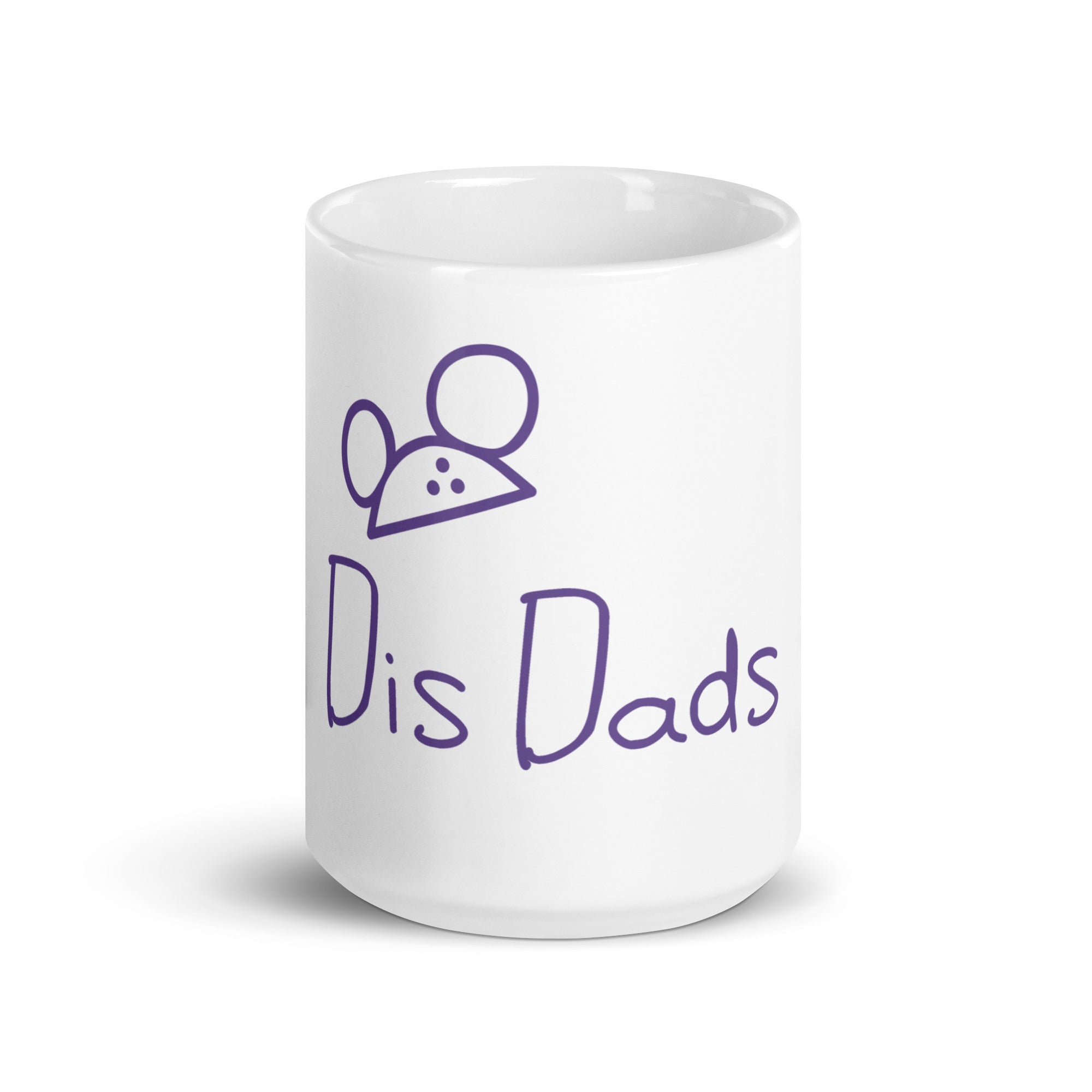 Dis Dads Magic Ears White Glossy Mug | Disney Dad Pride