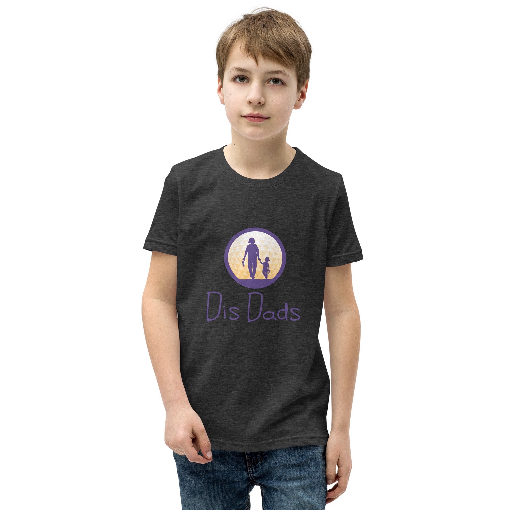 Dis Dads Youth Short Sleeve T Shirt | Combed Ring Spun Cotton